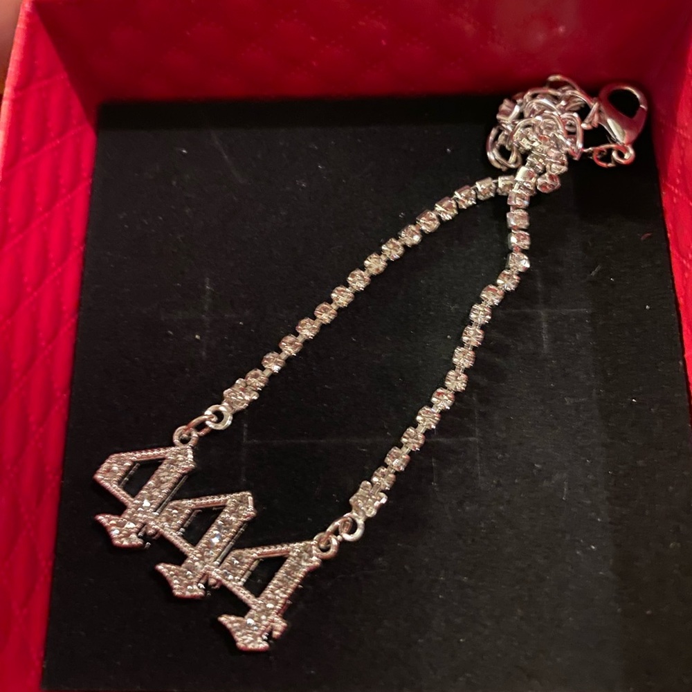 444 silver bracelet